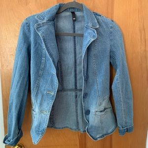 H&M Blazer Jean Jacket